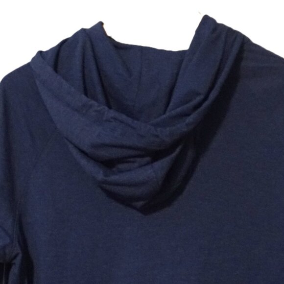 Flag & Anthem Navy Long Sleeve Tee Shirt Hoodie Men’s Medum - Picture 4 of 7